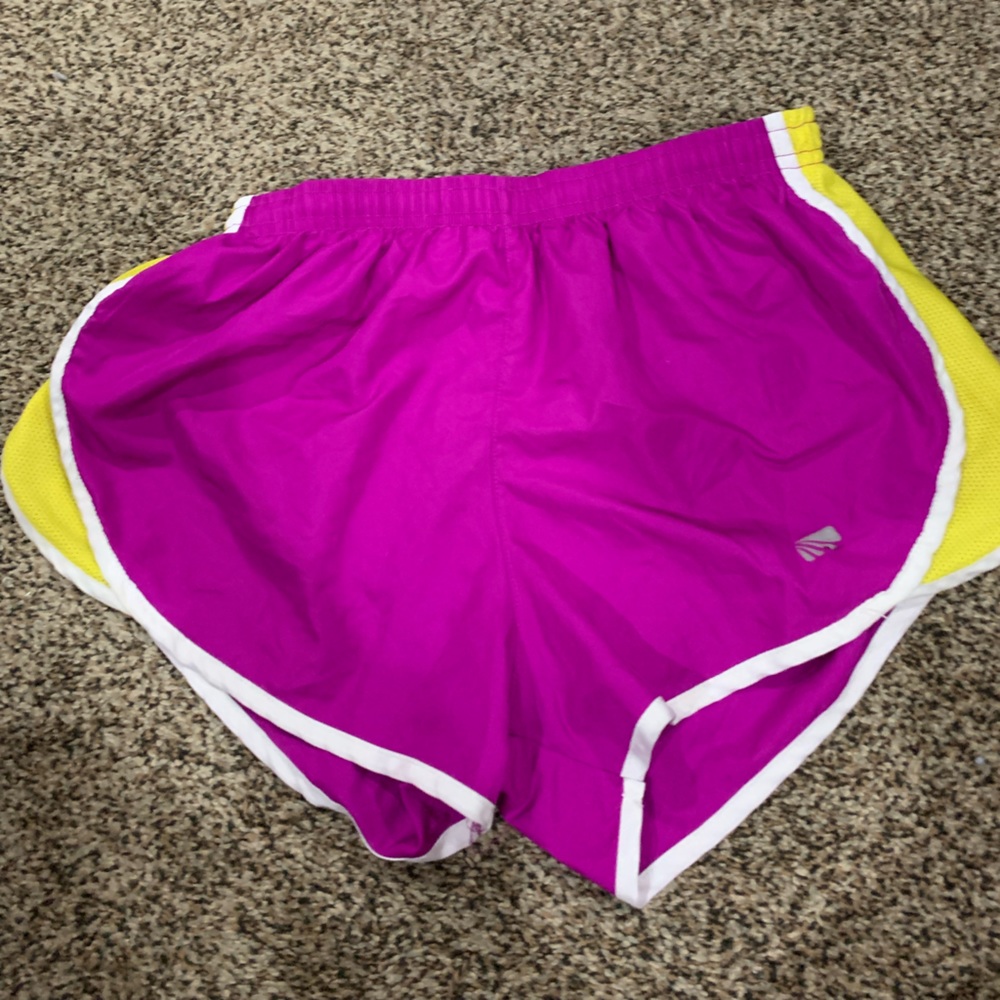Small pink athletic shorts